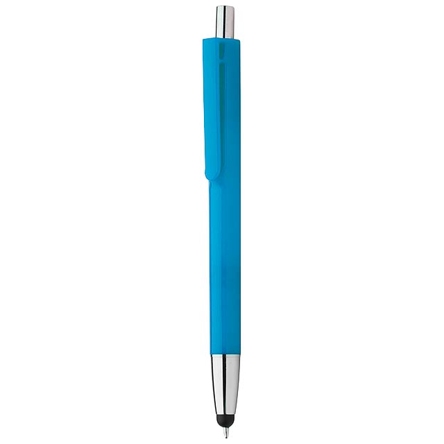 Rincon - Touchpen mit Kugelschreiber  - azurblau  