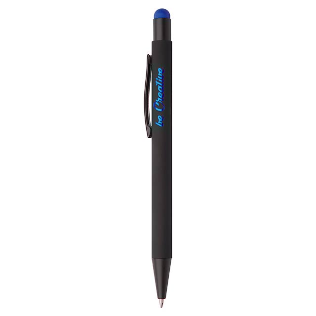 Pearly kuličkové pero - modrá