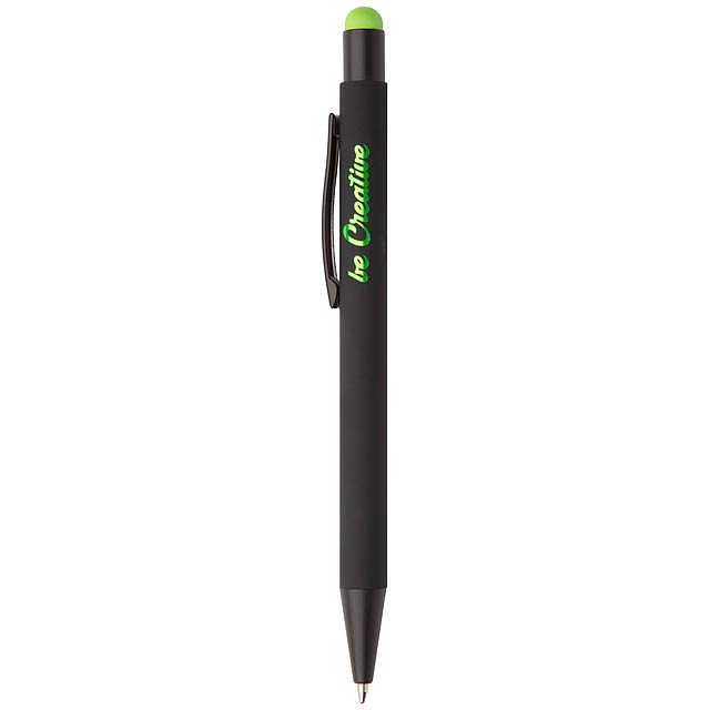 Pearly kuličkové pero - zelená