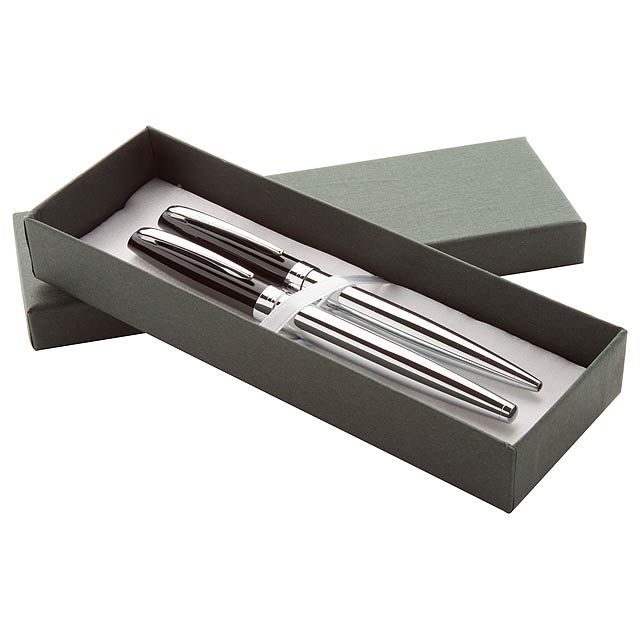 Pen set - silver