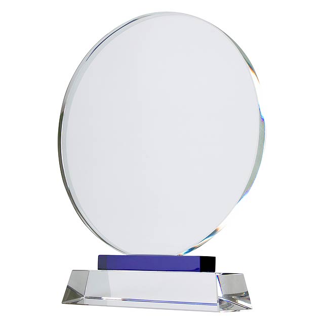 Crystal trophy - transparent