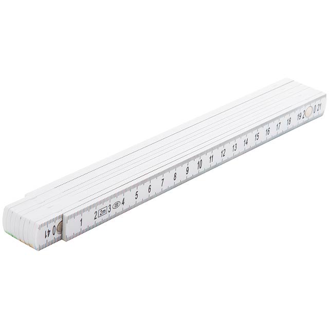 Mansard - folding ruler - multicolor