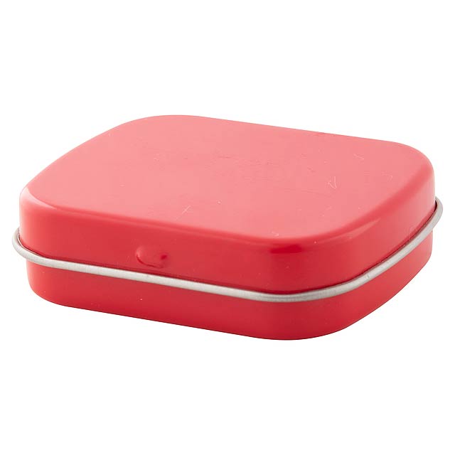Flickies box with mint candies - red