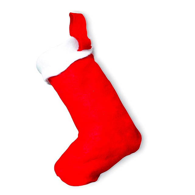 Vánoční ponožky - NOBO - červená