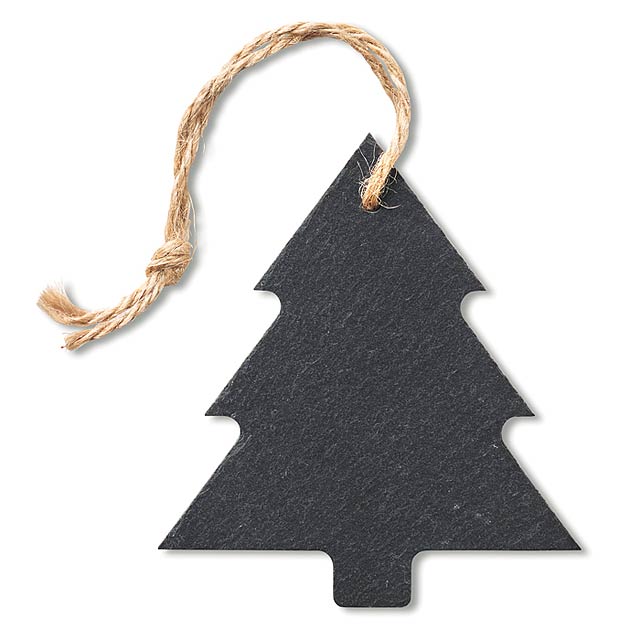 Slate xmas hanger tree - SLATETREE - black