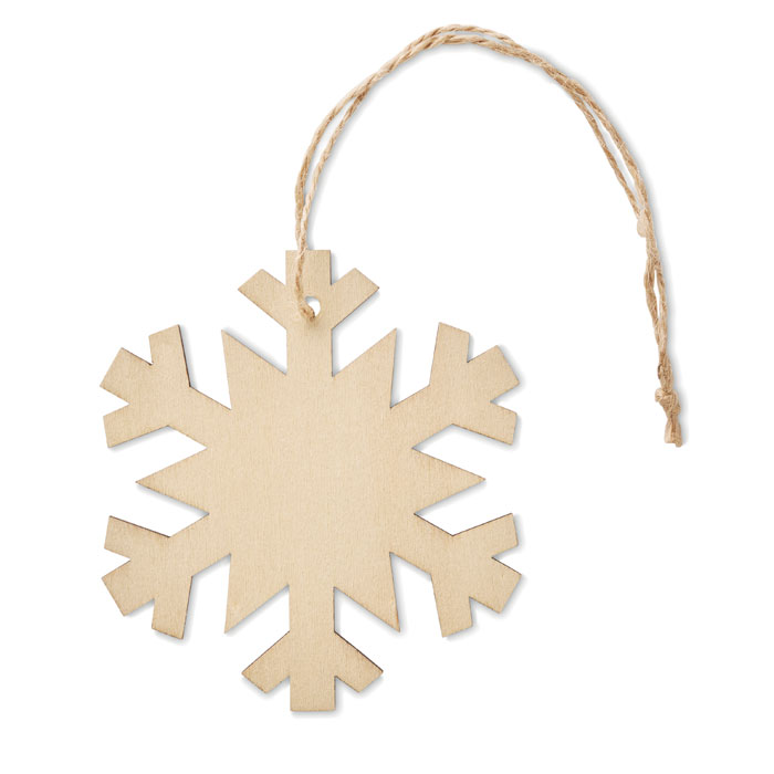 Snowflake Tree hanger - NEUY - wood