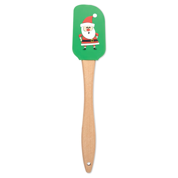Christmas silicone spatula - SWEET - green