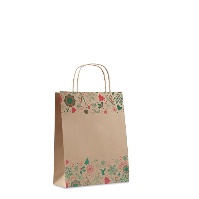 Gift paper bag small - BAO SMALL - beige