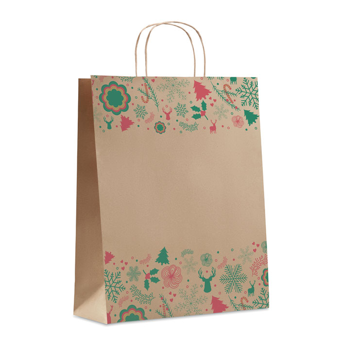 Gift paper bag large - BAO LARGE - beige