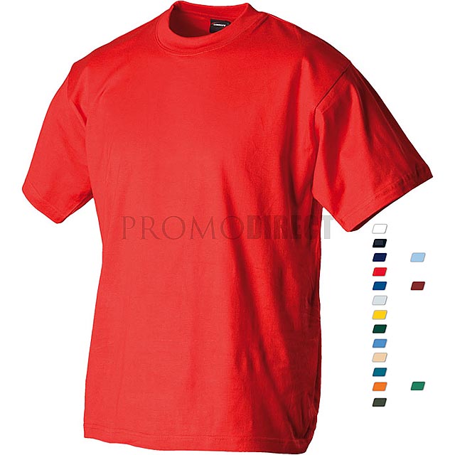 150 g/m², men's shirt Cr. sleeve, neck U-shape  - yellow - foto