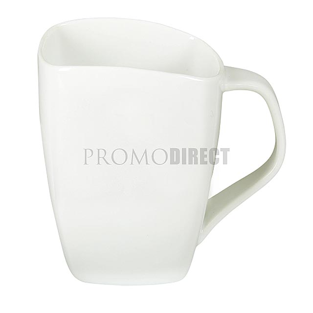 Swing - cup and saucer - white