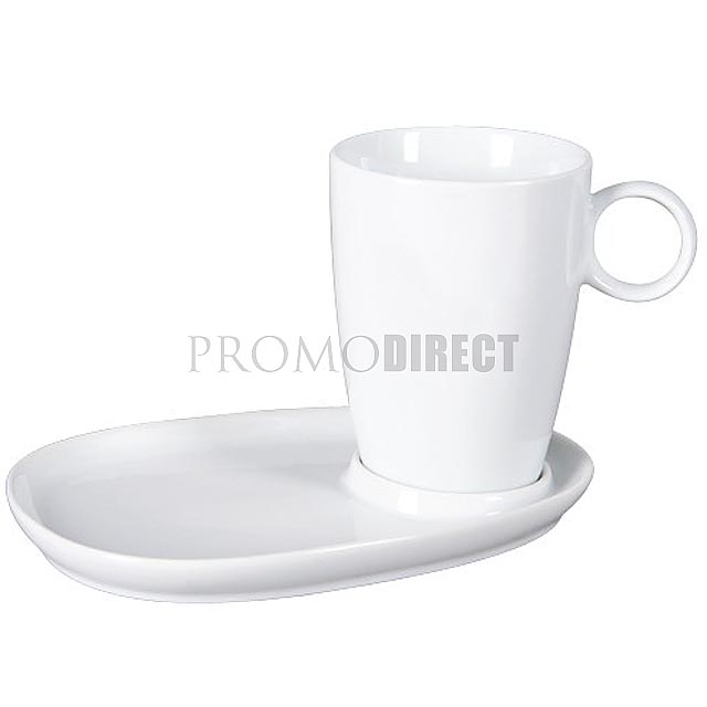 Melodie - set - Tasse - Weiß 