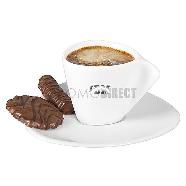 Beauty - cup and saucer  - white - foto