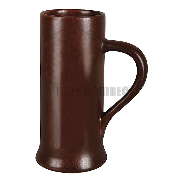 Teodor - beer mug - brown