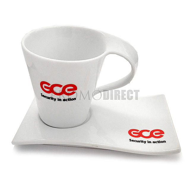 Tasse und Untertasse Welle - 