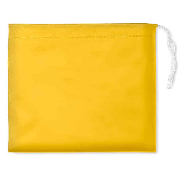 Raincoat in pouch  - yellow