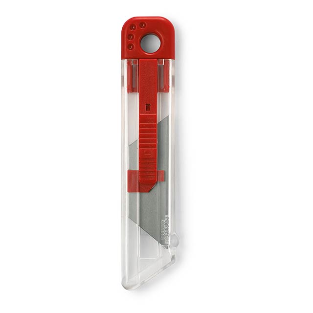 Retractable knife  - red