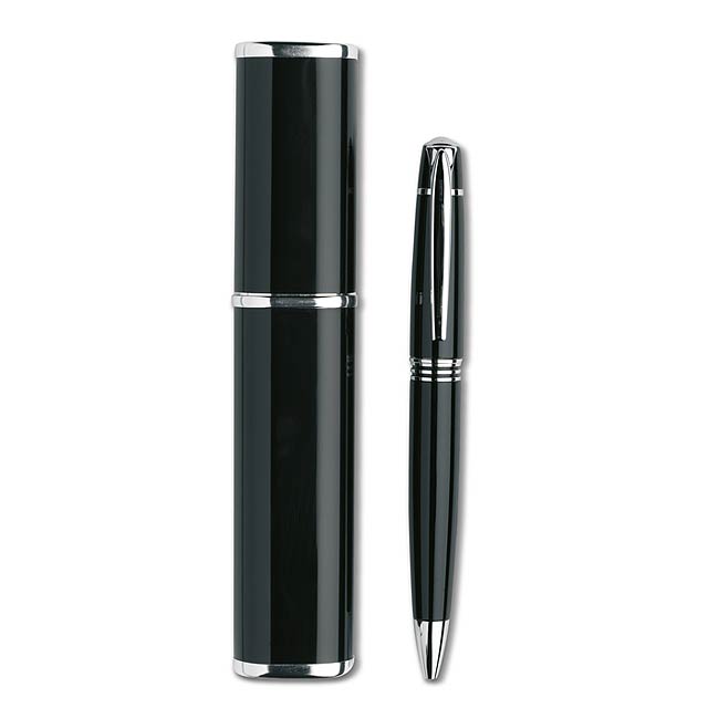 Metal twist ball pen  - black