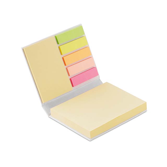 Memo Pad Set - Weiß 