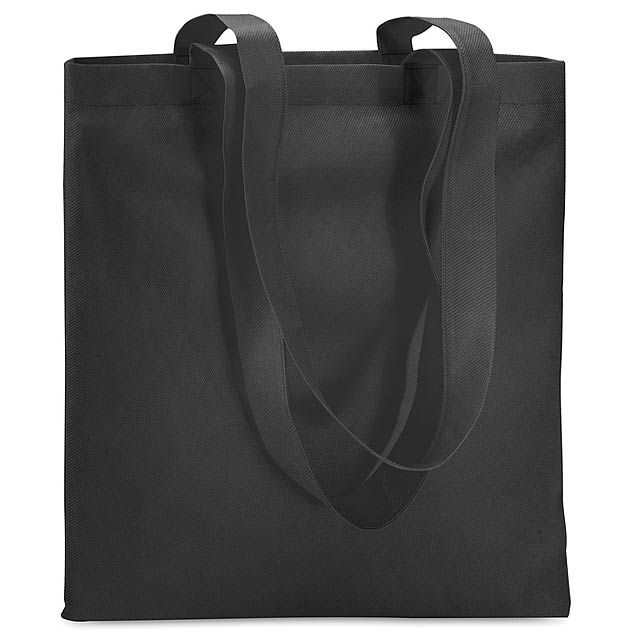 Shopping bag in Non woven  - black