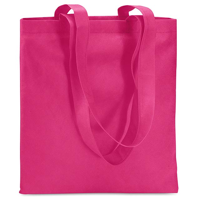 Shopping bag in nonwoven  - fuchsia