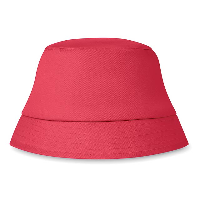 Cotton sun hat                 KC1350-05 - red