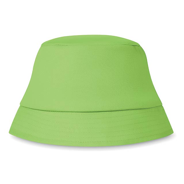 Cotton sun hat 160 gr/m² - BILGOLA - lime