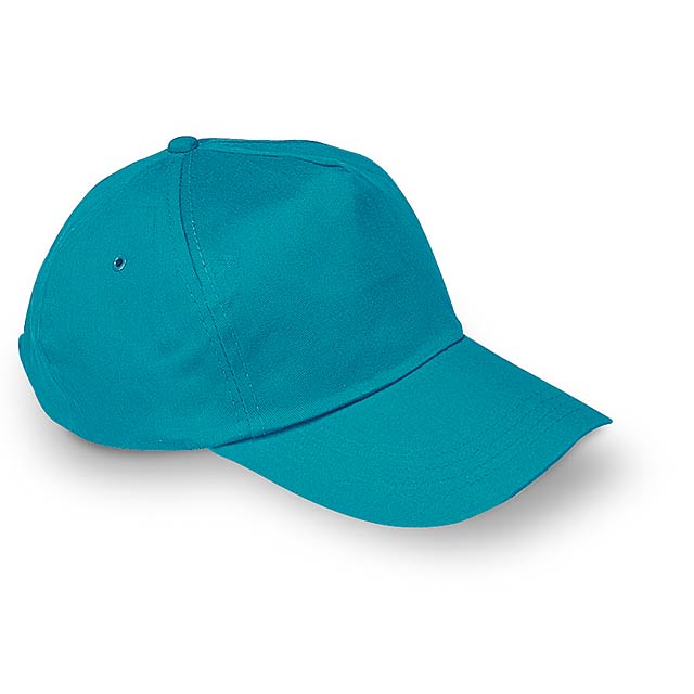 Čepice s kšiltem - GLOP CAP - tyrkysová