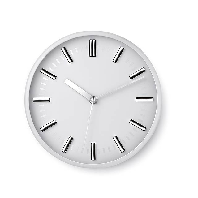 Round shape wall clock  - white