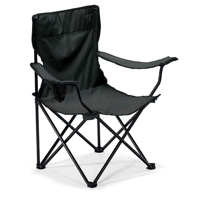 EASYGO - Outdoorová židle               - čierna