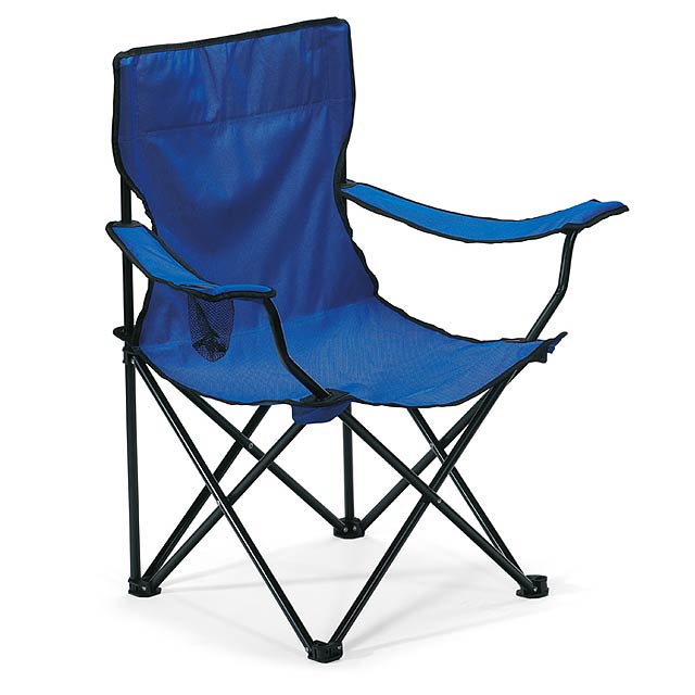 Židle na kemping - modrá