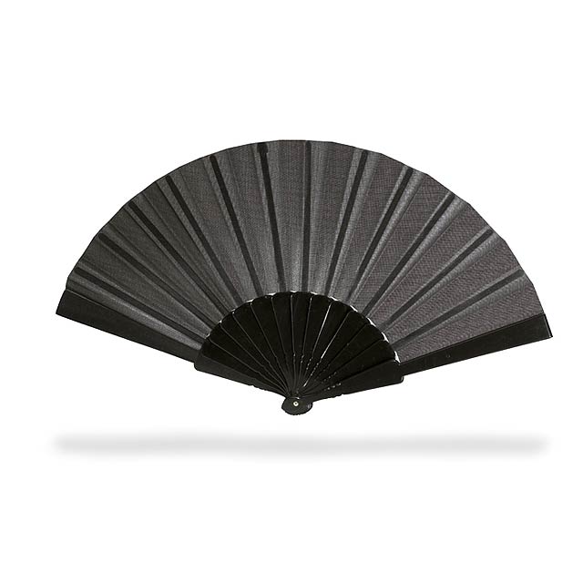 Manual hand fan  - black