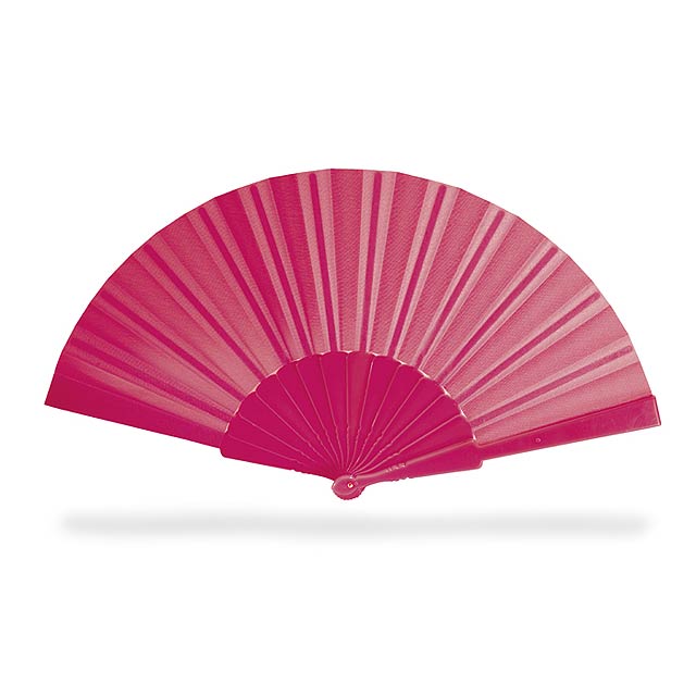 Manual hand fan  - fuchsia