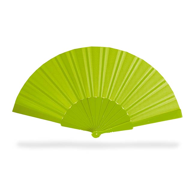 Manual hand fan  - lime