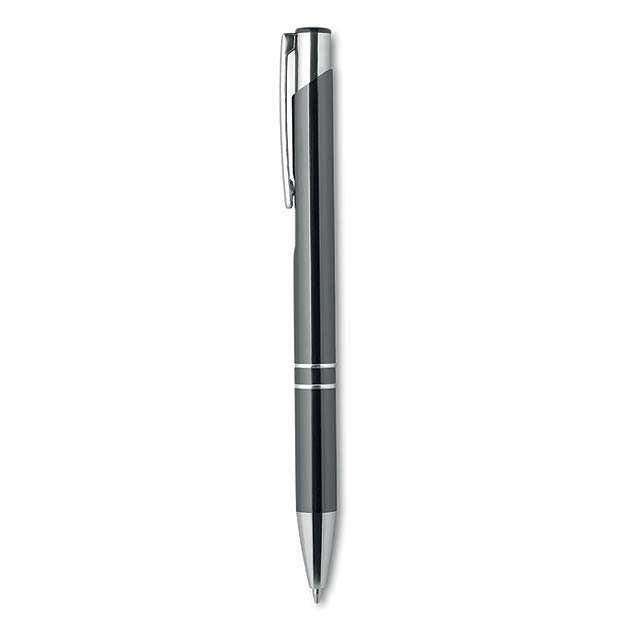 Push button pen with black ink KC8893-18 - titanium