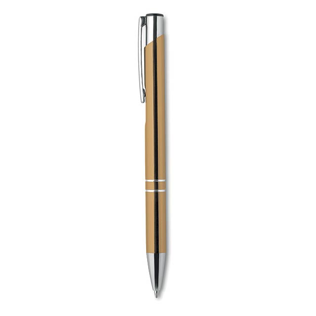 Push button pen with black ink KC8893-98 - gold