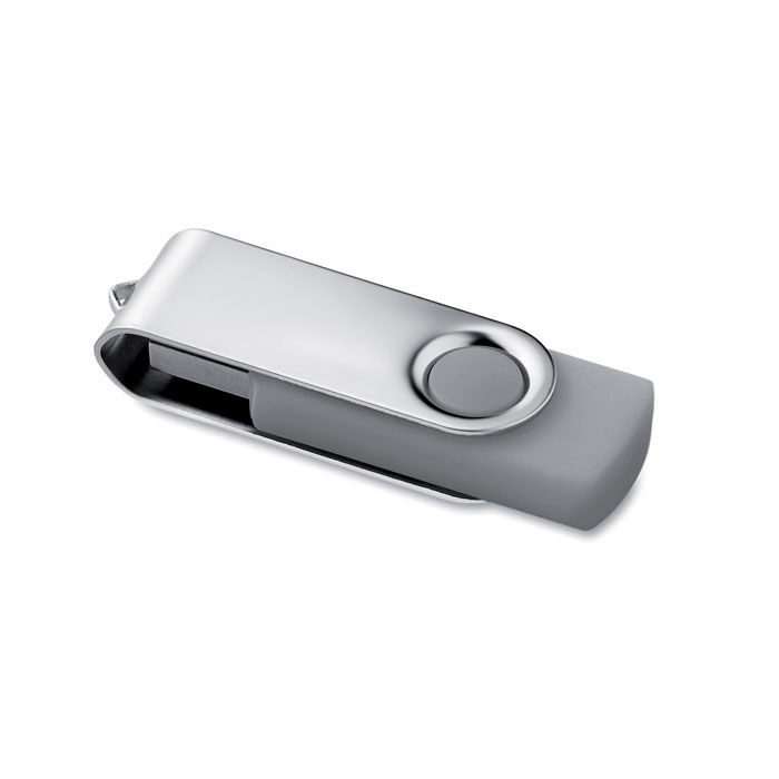 TECHMATE USB Flash disk 16GB - šedá