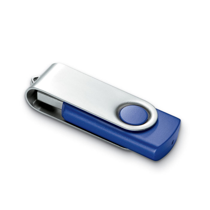 TECHMATE USB Flash disk 4GB - královsky modrá