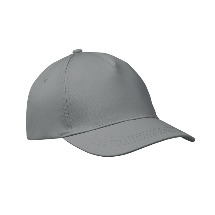 5-Panel-Baseball-Cap - BUZZ - Grau 5-Panel-Baseball-Cap - BUZZ - Grau