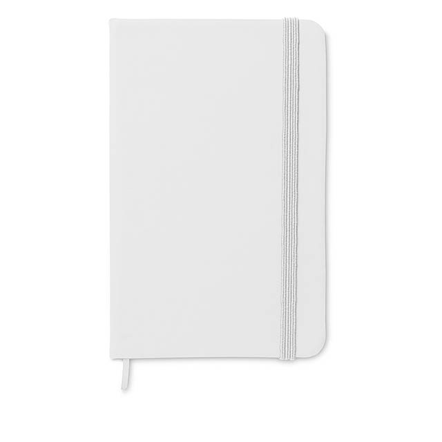 A6 notebook lined  - white