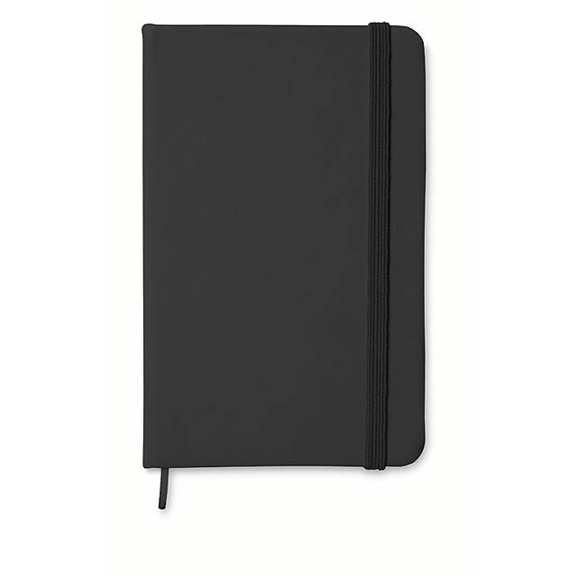 A5 notebook lined  - black
