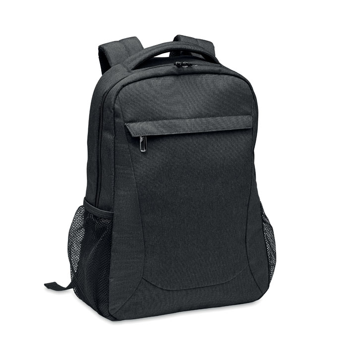 Laptop-Rucksack 600D RPET - WAIPIO - schwarz