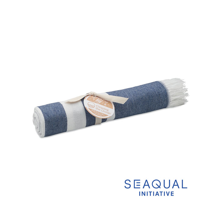 SEAQUAL® hammam towel 70x140cm - MAR - blue