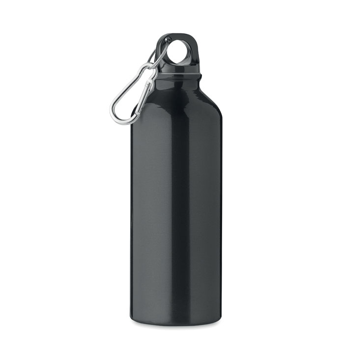 Hliníková láhev 500 ml - REMOSS - čierna