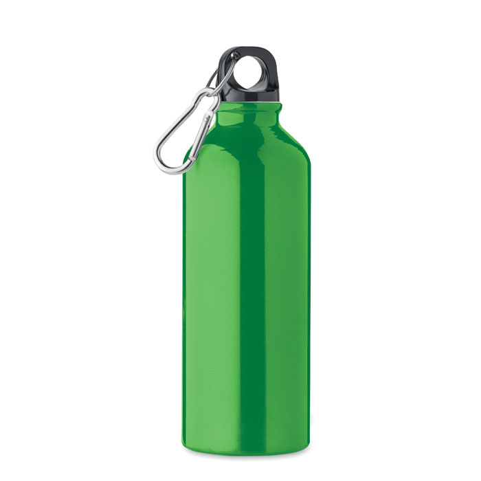 Recycled aluminium bottle 500ml - REMOSS - green
