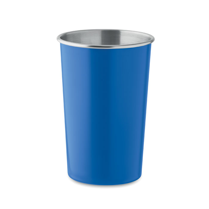 Becher recycelter Edelstahl - FJARD - königsblauen  