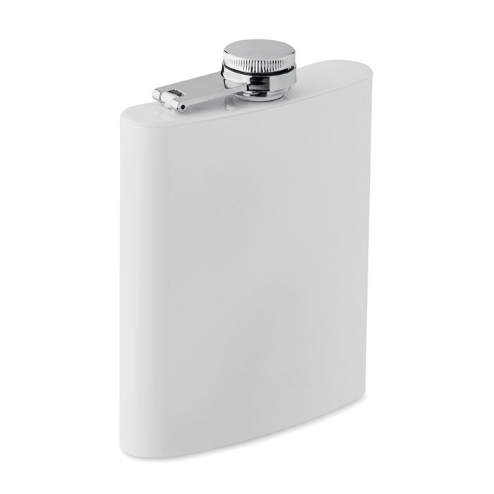 Sublimation slim hip flask - SUBLIM HIP - white