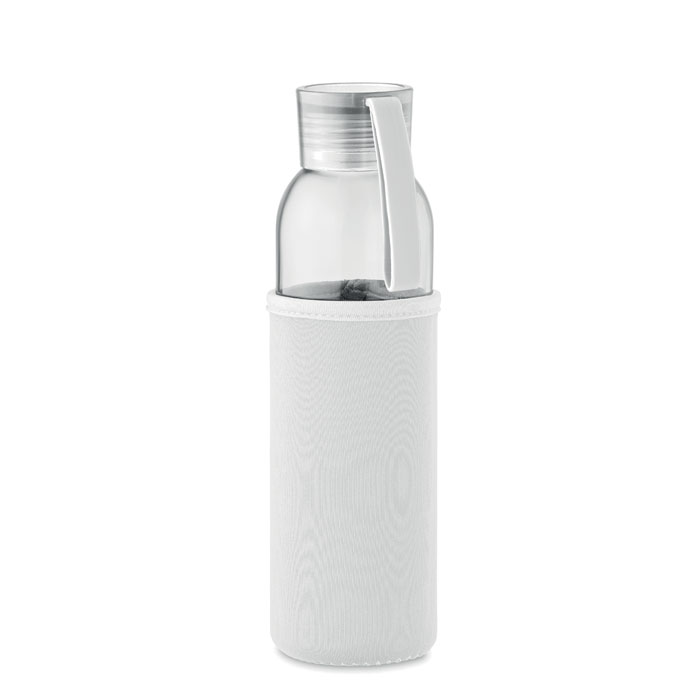 Recycled glass bottle 500 ml - EBOR - beige