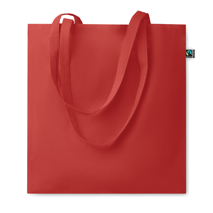 Fairtrade nákupní taška 140g - OSOLE COLOUR - červená