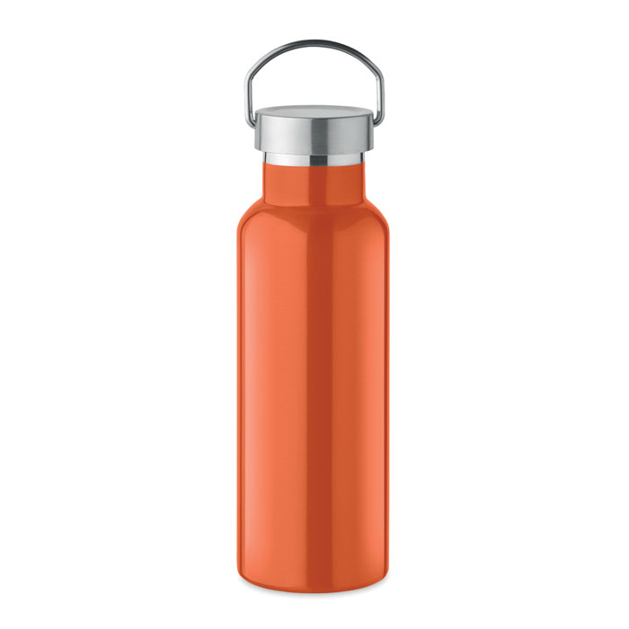 Double wall bottle 500 ml - FLORENCE - orange